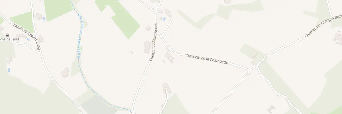 Plan du 5084 Saint Andre à Entrechaux