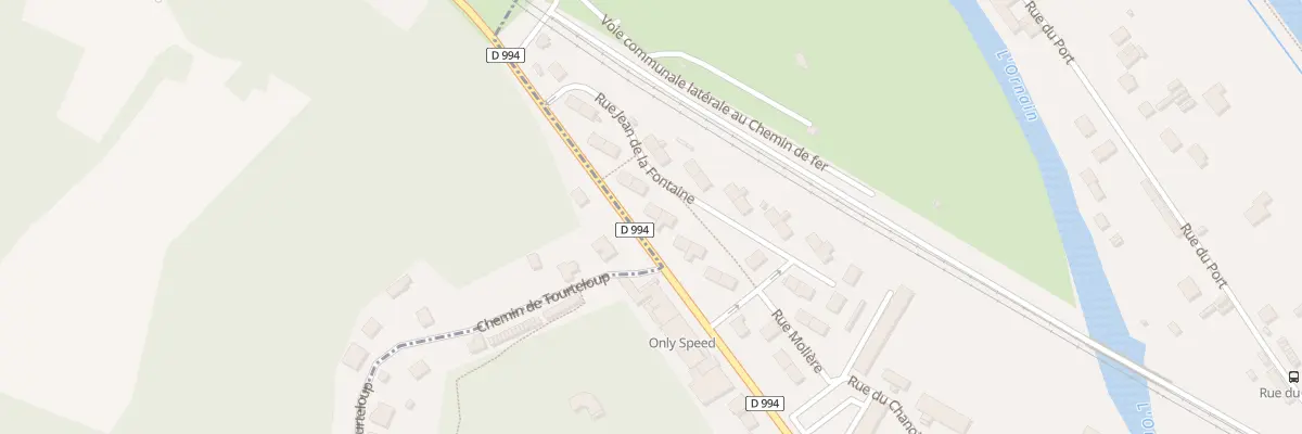 Plan du 14 Rue Jean de la Fontaine à Bar-le-Duc