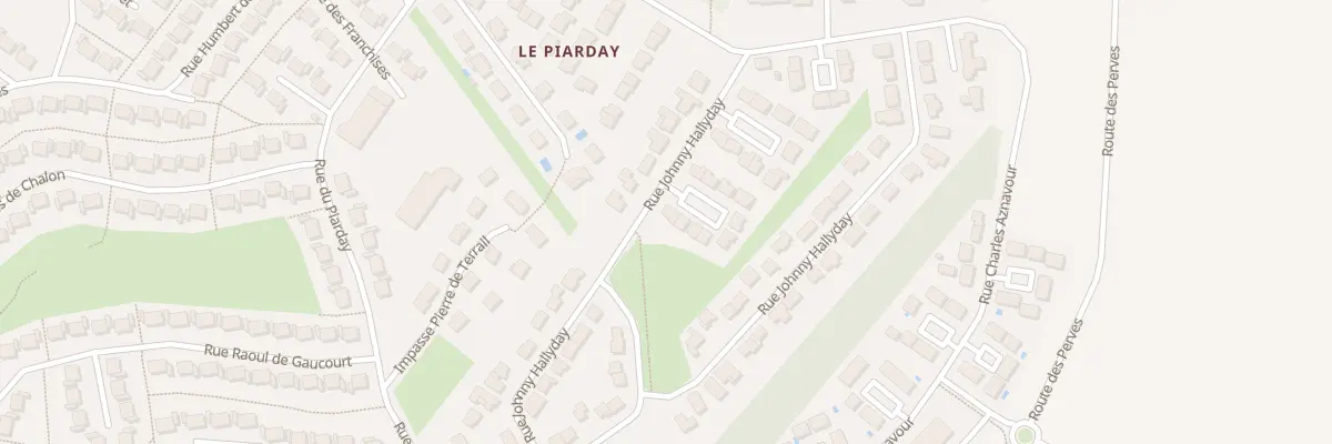 Plan du 7 Rue Johnny Hallyday à Charvieu-Chavagneux