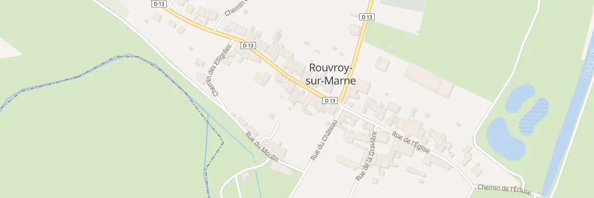 Plan du 11 Rue des Marronniers à Rouvroy-sur-Marne