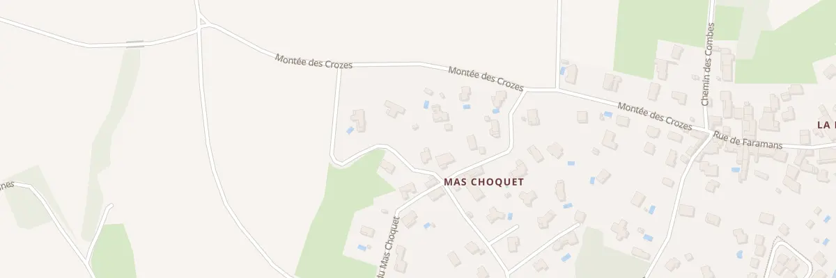 Plan du 124 Che de la Croix Martoret à Bourg-Saint-Christophe