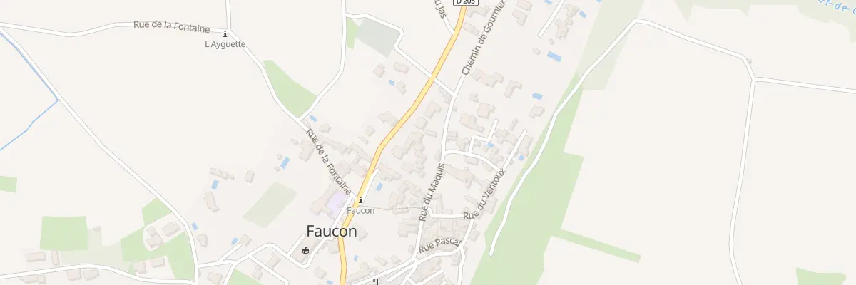 Plan du 123 Rue du Maquis à Faucon