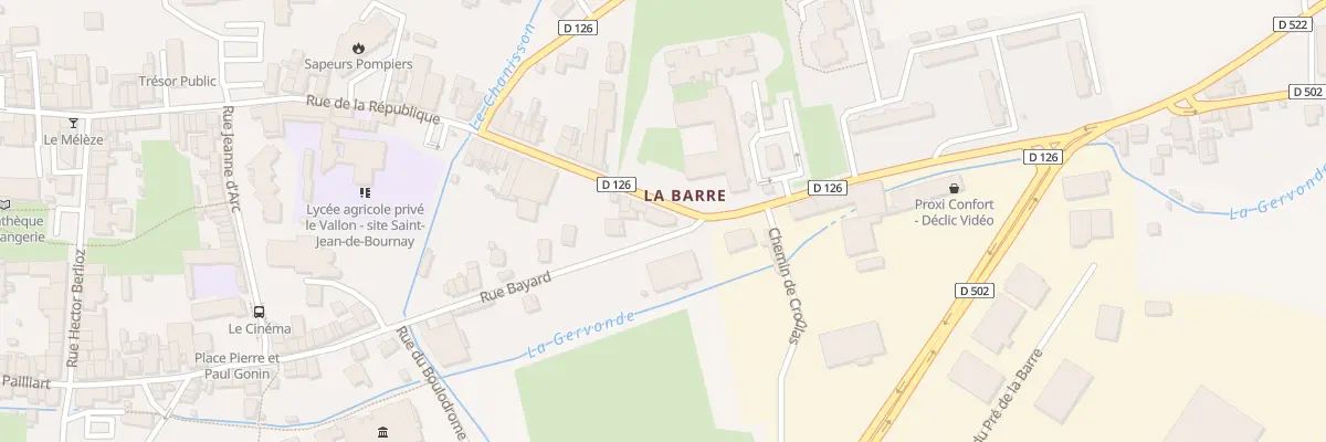 Plan du 30 Rue Bayard à Saint-Jean-de-Bournay