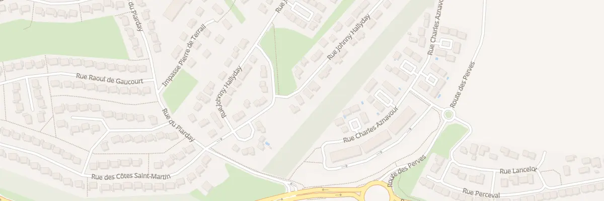 Plan du 84 Rue Johnny Hallyday à Charvieu-Chavagneux