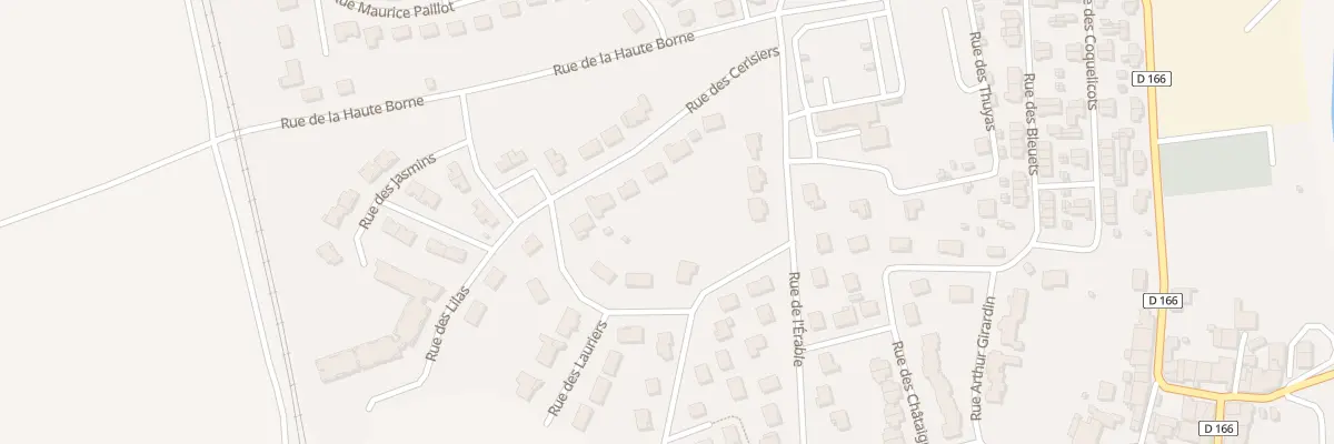 Plan du 6 Rue des Tamaris à Froncles