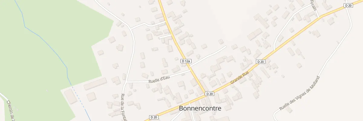 Plan du 1 Rue des Champs à Bonnencontre