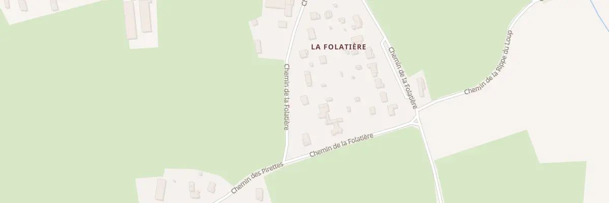 Plan du 507 Che de la Folatière à Polliat