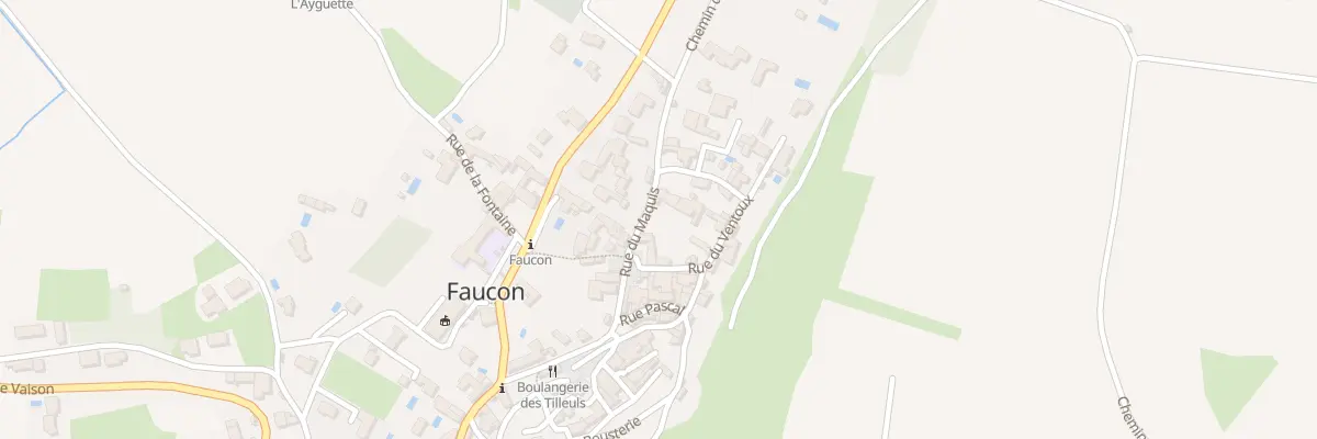 Plan du 68 Rue du Maquis à Faucon