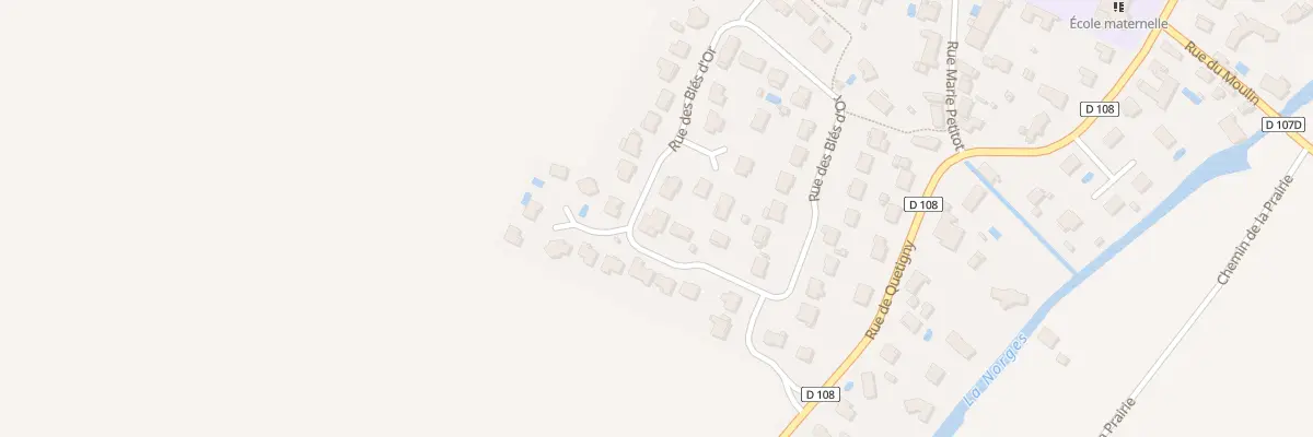 Plan du 35 Rue des Blés d’Or à Couternon