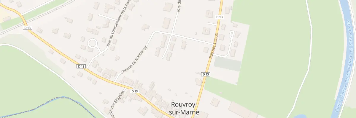 Plan du 3 Rue de la Fête à Rouvroy-sur-Marne