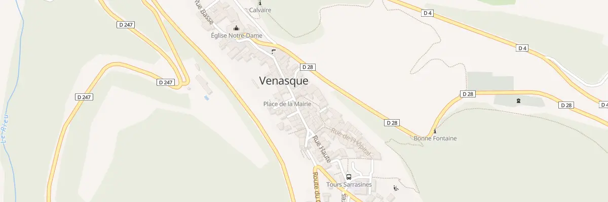 Plan du 5290 Rue St Paul à Venasque