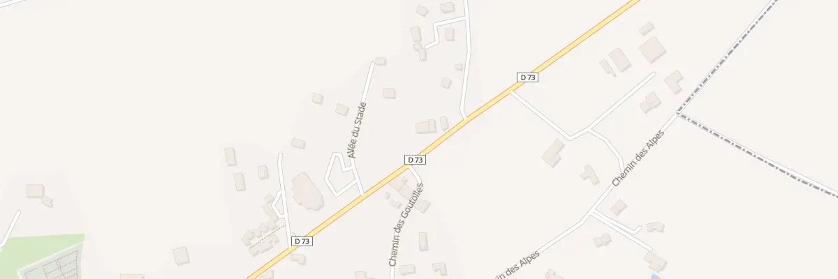 Plan du 40 Rte de Beaurepaire à Pajay