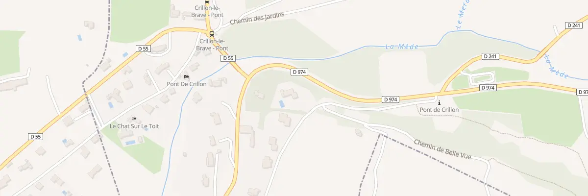 Plan du 236 Che de Carpentras à Bédoin à Crillon-le-Brave