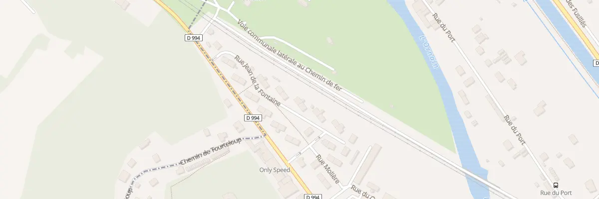 Plan du 21 Rue Jean de la Fontaine à Bar-le-Duc