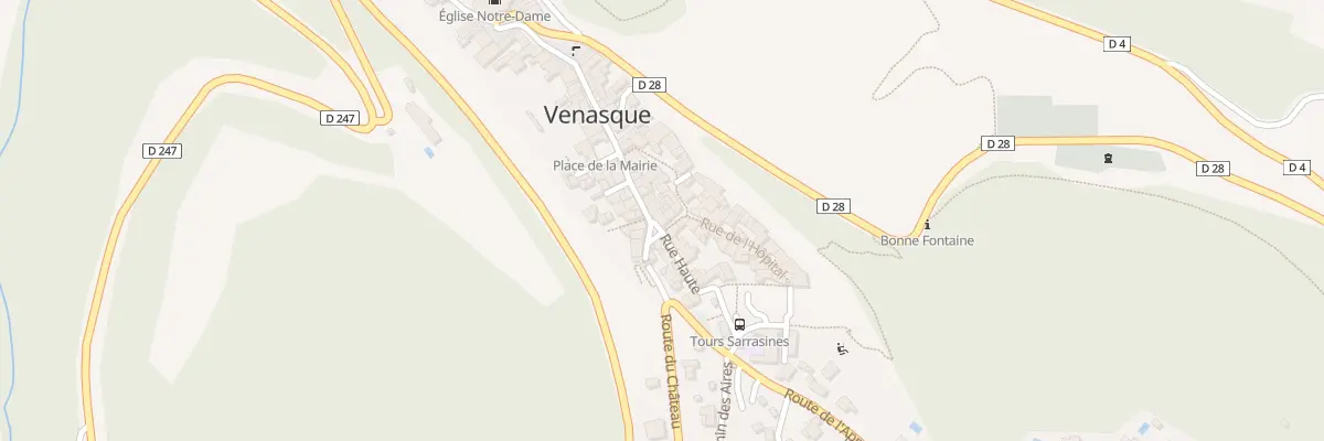Plan du 19 Pl de la Fontaine à Venasque
