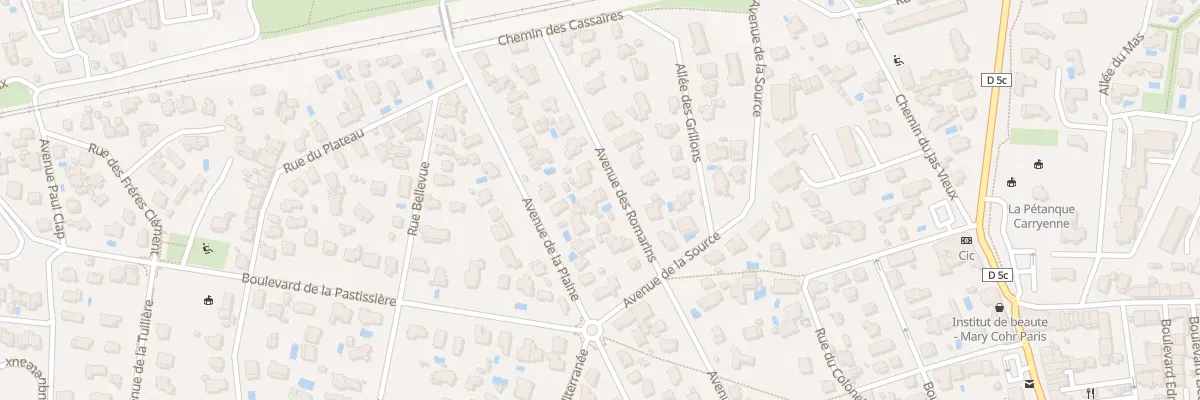 Plan du 53 Av des Romarins à Carry-le-Rouet