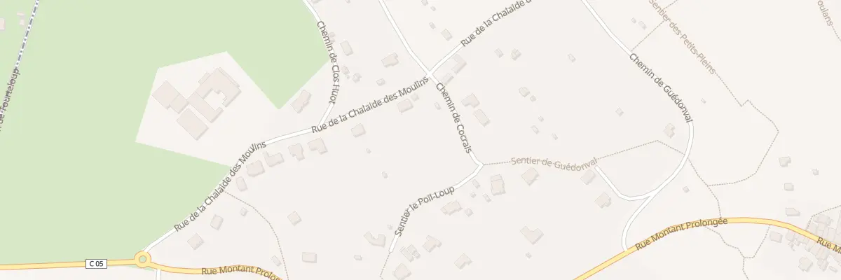 Plan du 16 Rue de la Chalaide des Moulins à Bar-le-Duc