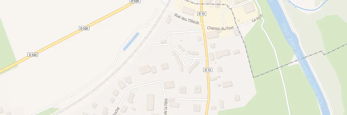 Plan du 9 Rue du Lot Champs Lagrange à Rouvroy-sur-Marne