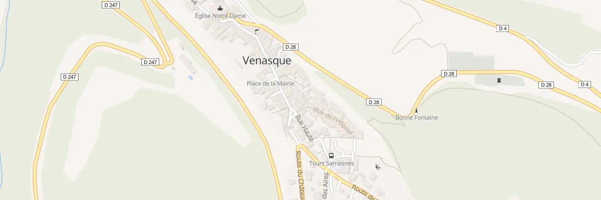 Plan du 5 Rue des Bouviers à Venasque