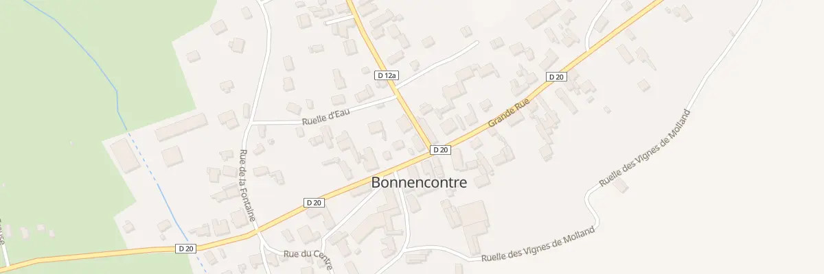 Plan du 32 Gr Grande Rue à Bonnencontre