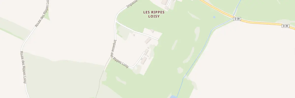 Plan du 460 Imp des Rippes Loisy à Montpont-en-Bresse