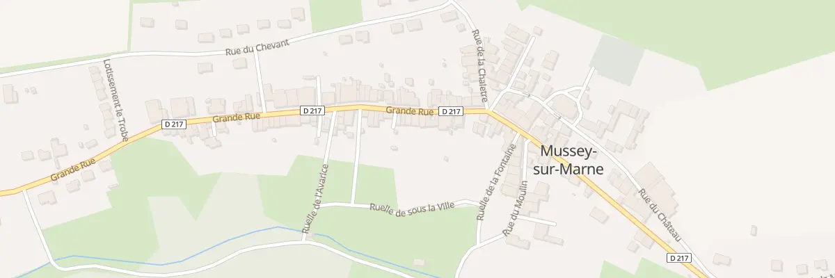 Plan du 37 Gr Grande Rue à Mussey-sur-Marne