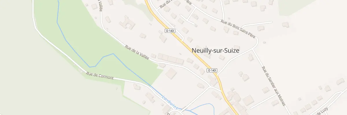 Plan du 12 Rue de la Vallee à Neuilly-sur-Suize