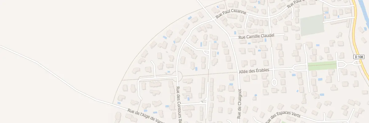 Plan du 16 Rue des Contours Bernard à Couternon