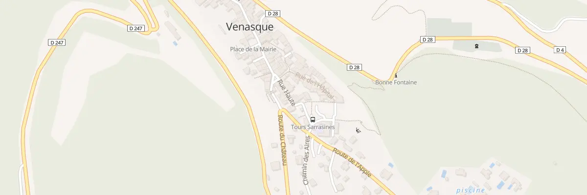 Plan du 37 Rue Haute à Venasque