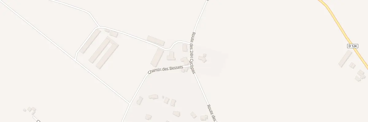 Plan du 1215 Rte des 24 Heures Cyclistes à Rochefort-Samson