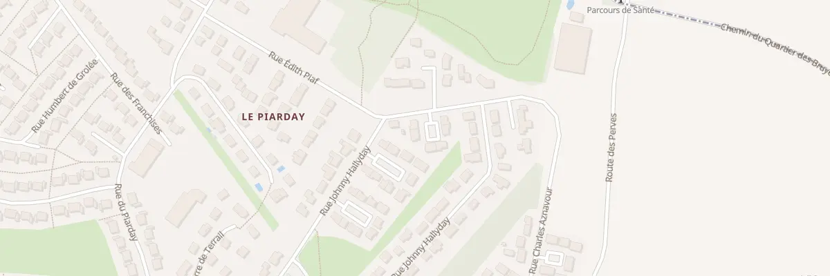 Plan du 1 Rue Johnny Hallyday à Charvieu-Chavagneux
