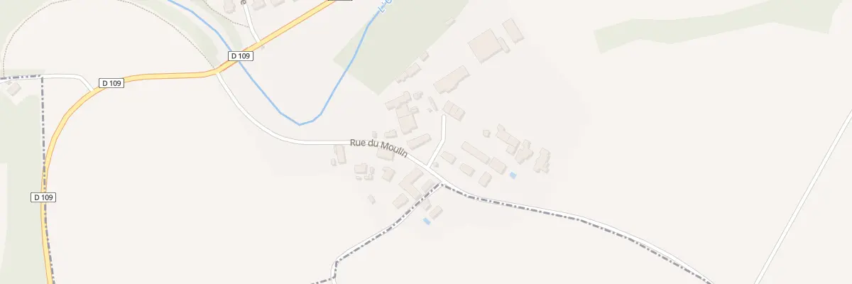 Plan du 3 Rue du Moulin à Fauverney
