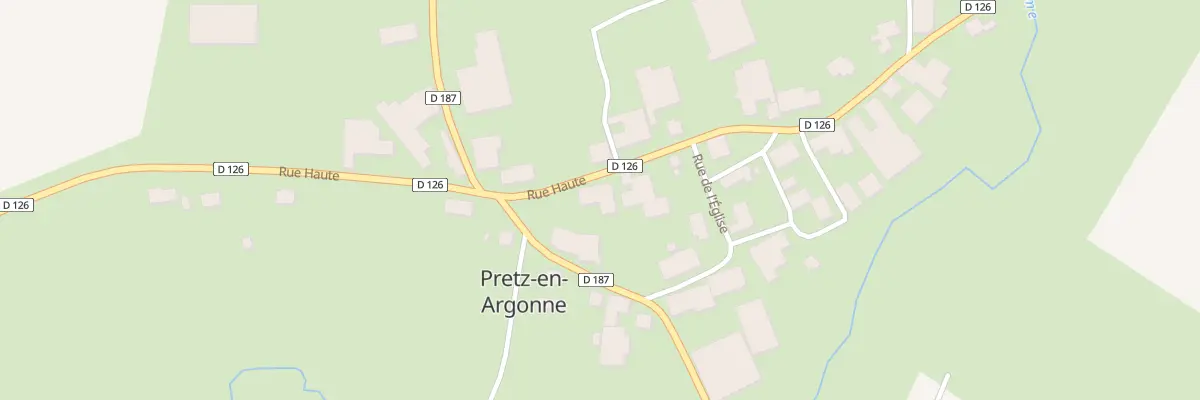 Plan du 12 Rue Haute à Pretz-en-Argonne