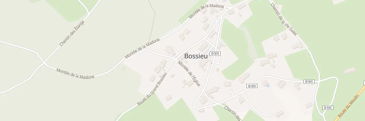 Plan du 5045 Mordendieres à Bossieu