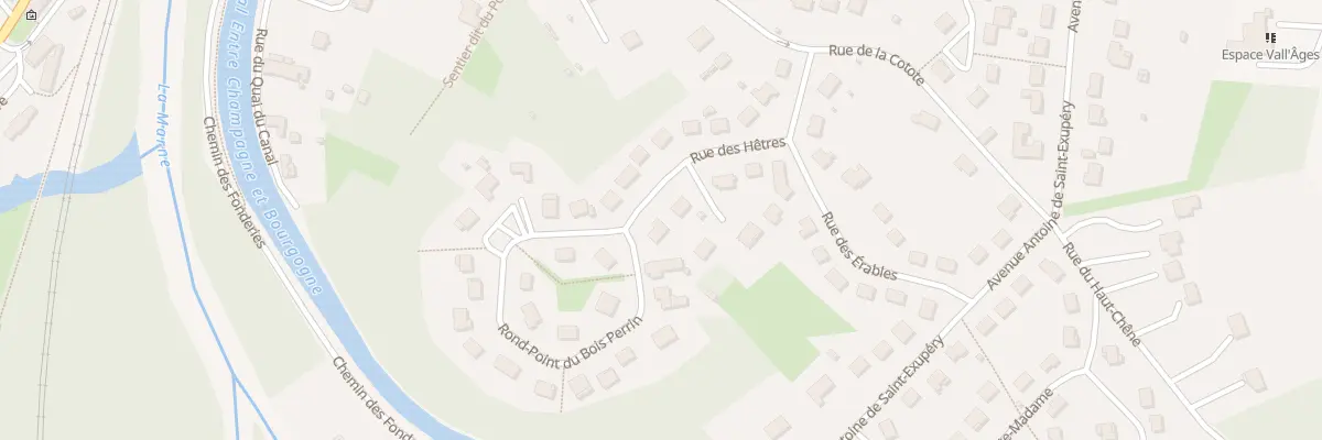Plan du 13 Rue des Hêtres à Joinville