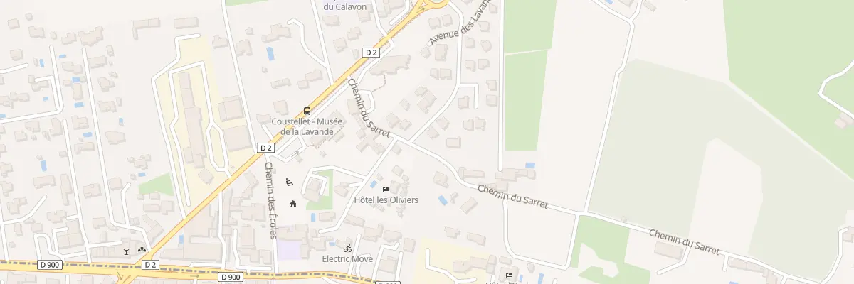 Plan du 30 Av des Lavandes à Cabrières-d’Avignon