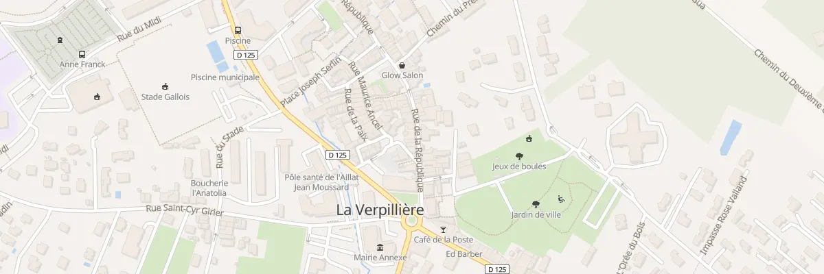 Plan du 73 Rue de la République à La Verpillière