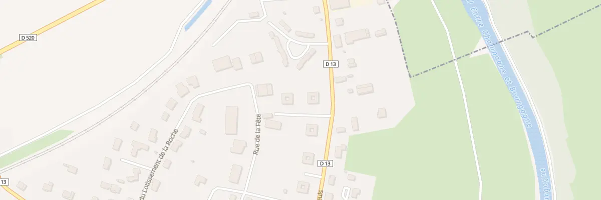 Plan du 13 Rue des Tilleuls à Rouvroy-sur-Marne