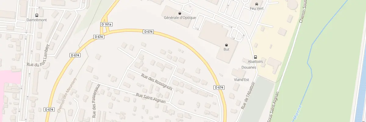 Plan du 6 Rue des Canaris à Chaumont