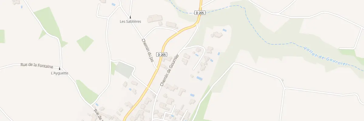 Plan du 122 Rue du Gournier à Faucon