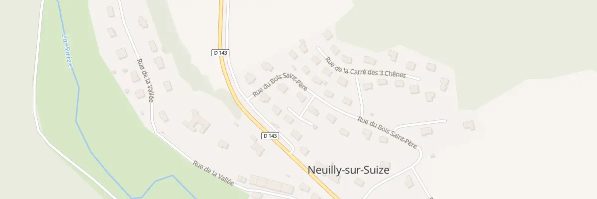 Plan du 6 Rue du Bois Saint Pere à Neuilly-sur-Suize