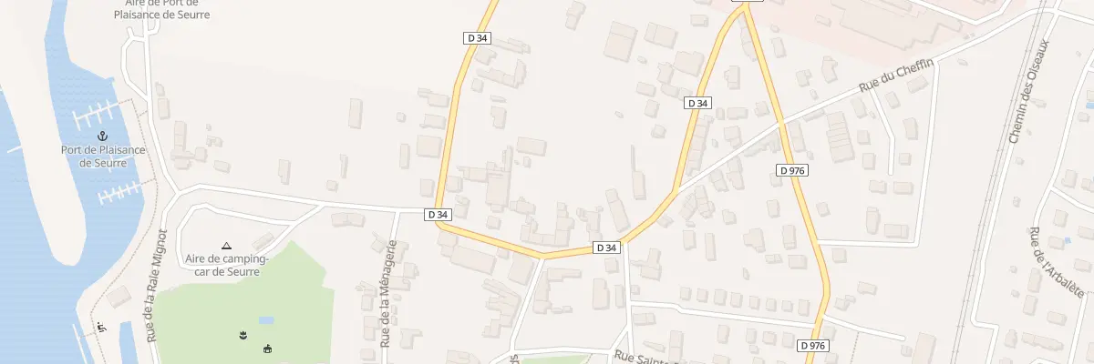 Plan du 2 Rue du Faubourg de Chamblanc à Seurre