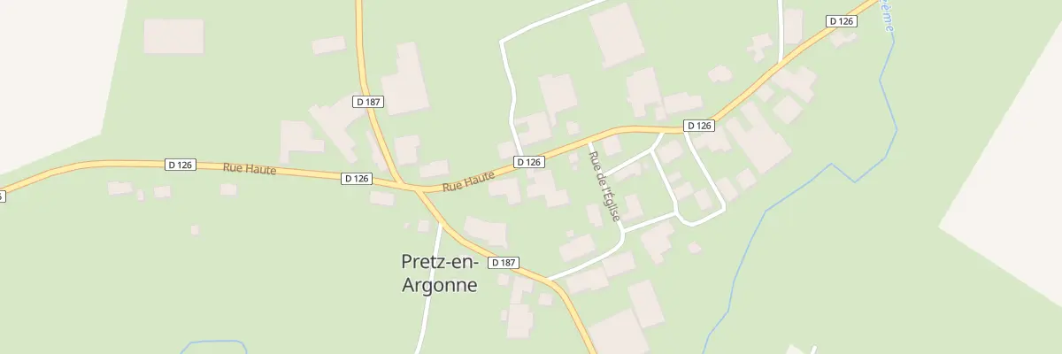 Plan du 16 Rue Haute à Pretz-en-Argonne
