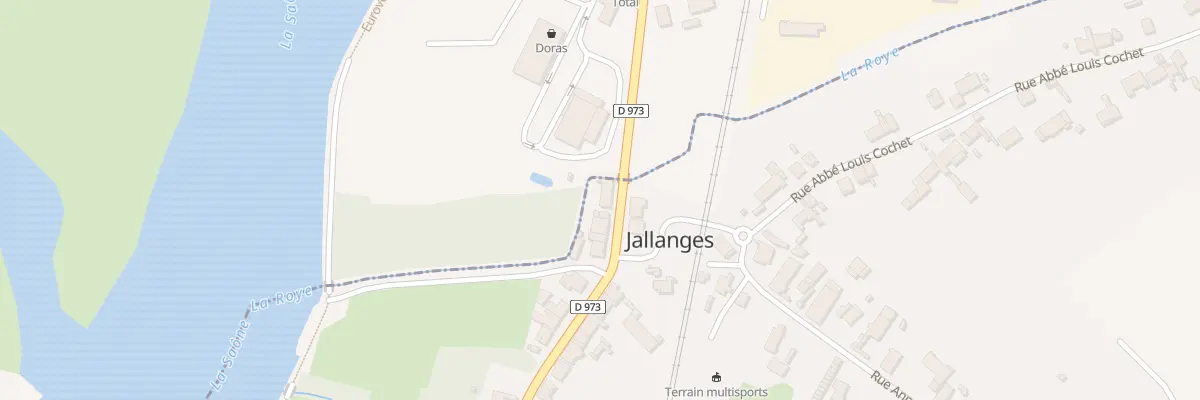 Plan du 2 Av de Saint Georges à Jallanges