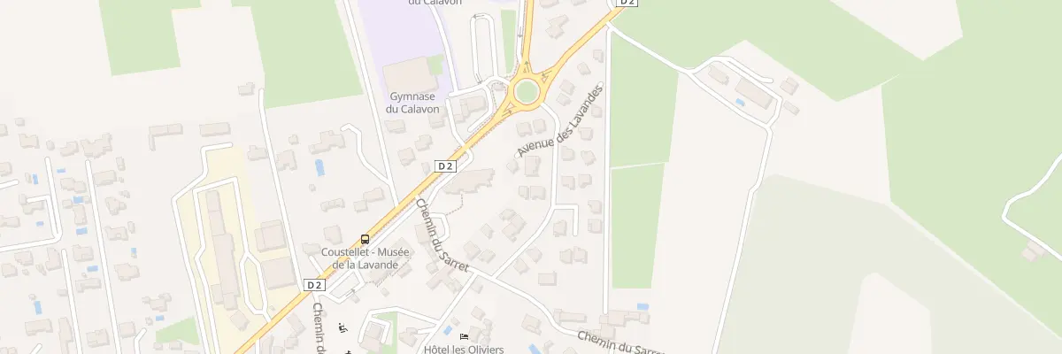 Plan du 9 Av des Lavandes à Cabrières-d’Avignon