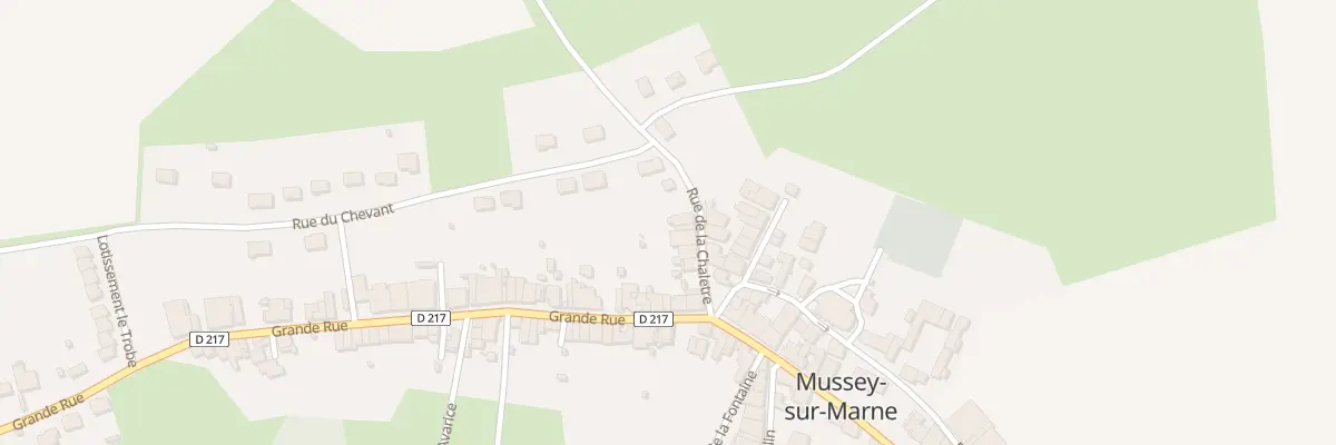 Plan du 9 Rue de la Chaletre à Mussey-sur-Marne