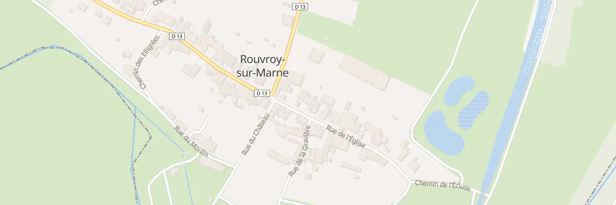 Plan du 11 Rue de l’Eglise à Rouvroy-sur-Marne