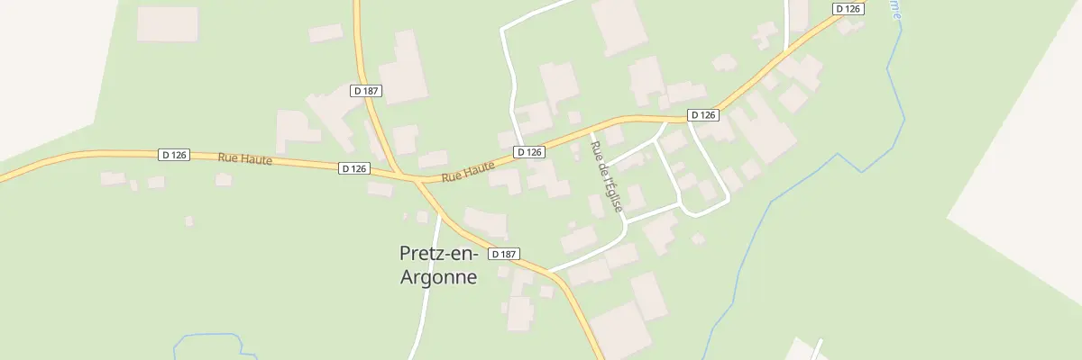 Plan du 14 Rue Haute à Pretz-en-Argonne