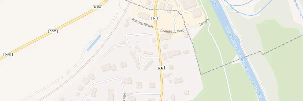 Plan du 15 Rue du Lot Champs Lagrange à Rouvroy-sur-Marne