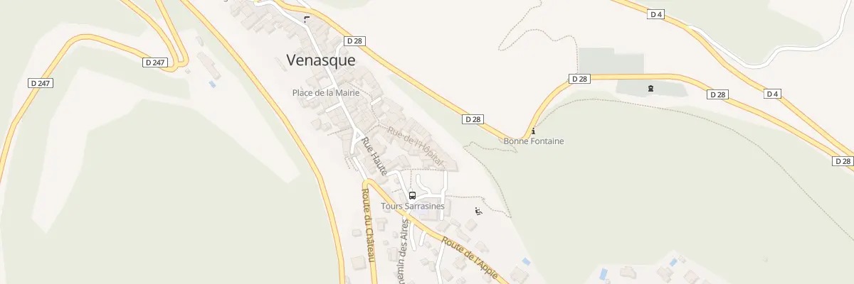 Plan du 55 Rue de l’Hôpital à Venasque